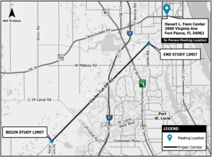 Glades Cutoff Road Project Location