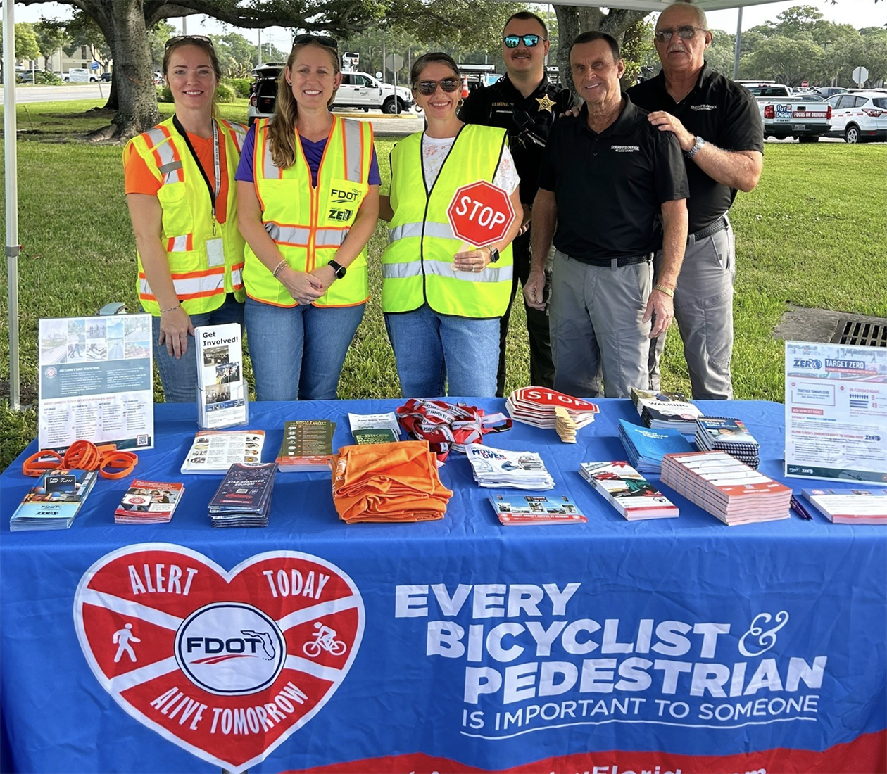 National Stop on Red event