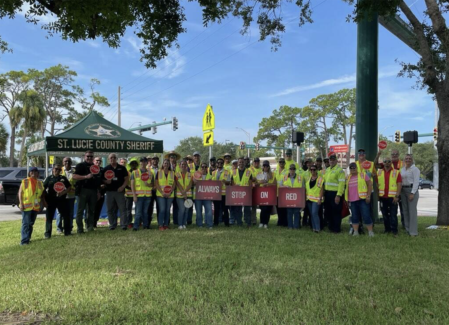 National Stop on Red event